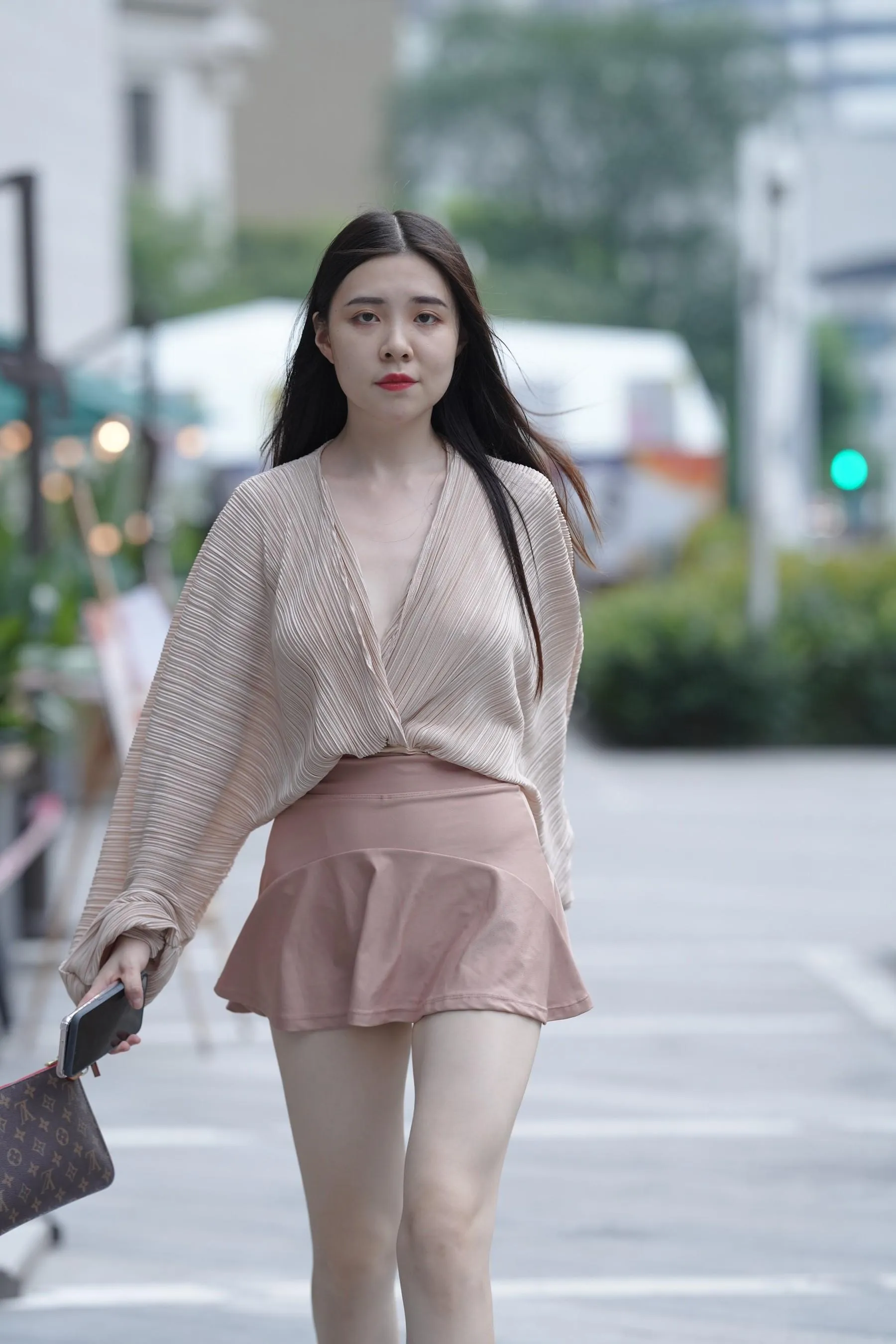 魔镜街拍 NO.167 可爱的粉色短裙小姐姐 [495P]插图